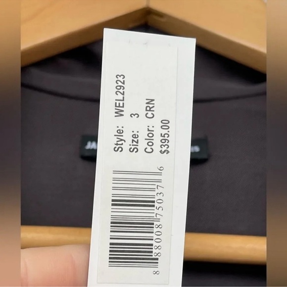 JAMES PERSE Open Front Tuxedo Jacket Blazer WEL2923 Size 3 (L) - Picture 6 of 11